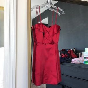 Red dress